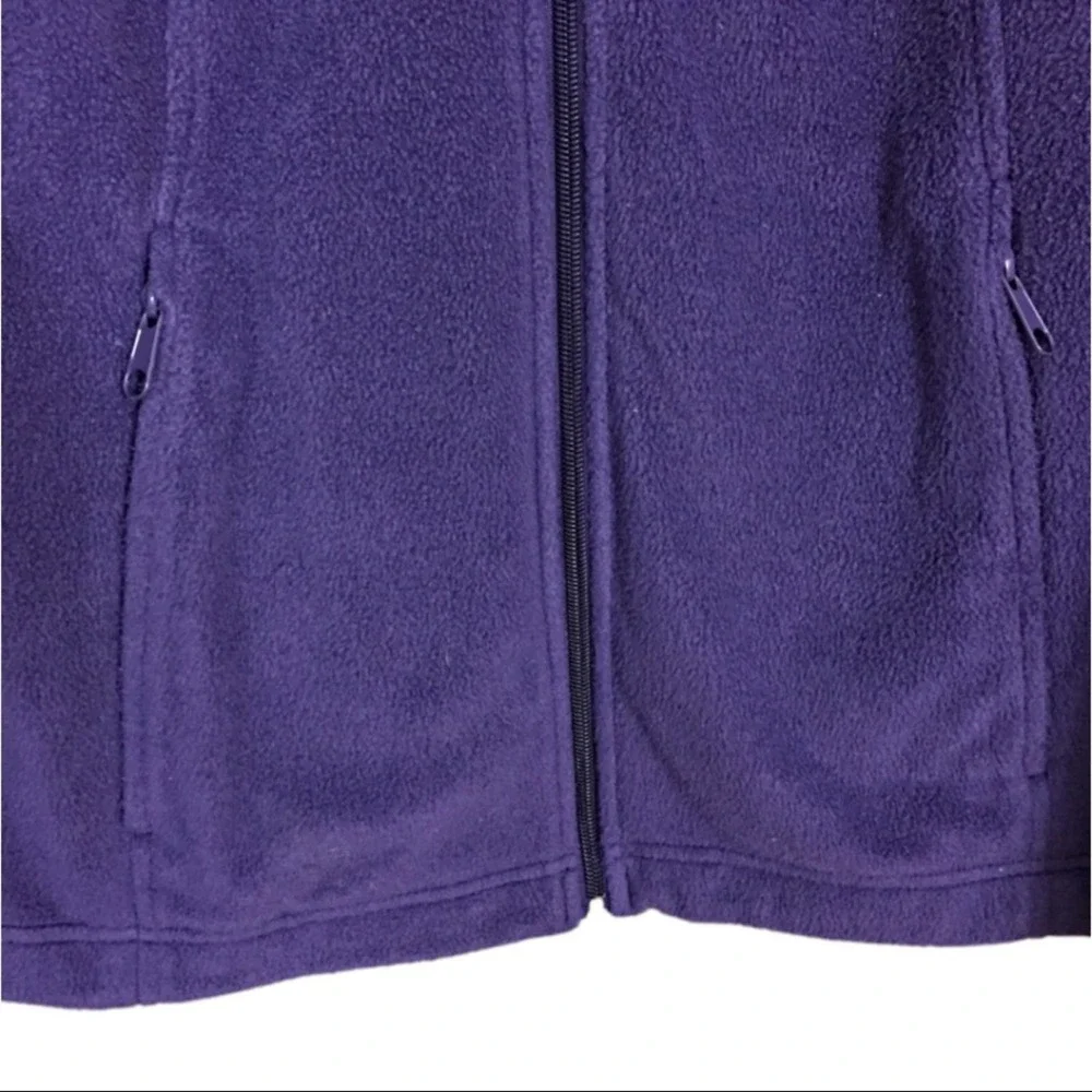 Columbia Purple Fleece Jacket Small - Picture 5 of 6